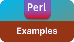 Multiple ways to print an array variable in Perl (examples) 