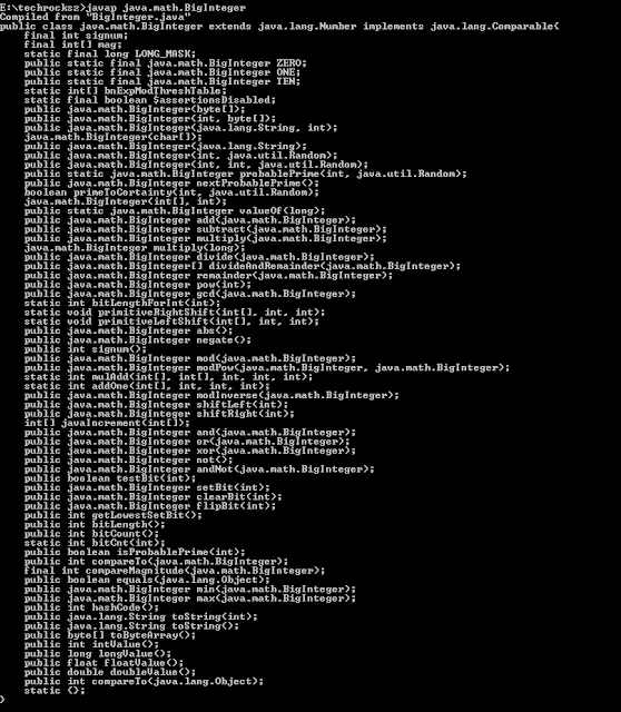 BigInteger in java with example
