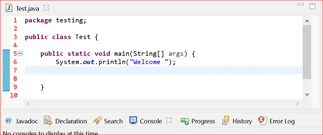 How to Change line number color in eclipse