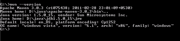 Install, configure Maven in windows