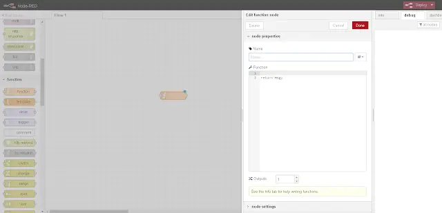 Function node tutorials examples