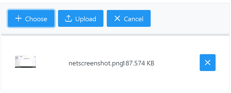 Primeng Angular File upload examples