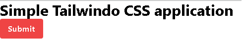 React tailwind css button example