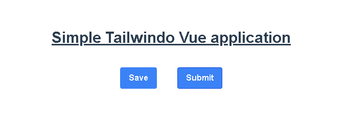 vue tailwind css button example